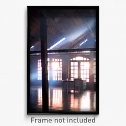 Pixel Art Poster - Silent Loft (8 Bit Psychedelic Trippy Weird Video Game Print)