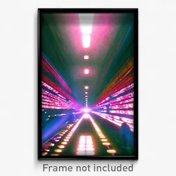 Pixel Art Poster - Wild Stocks (8 Bit Psychedelic Trippy Weird Video Game Print)