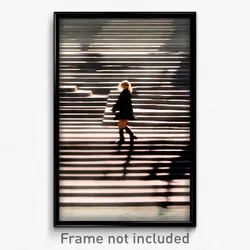 Pixel Art Poster - Huge Steps (8 Bit Psychedelic Trippy Weird Video Game Print)