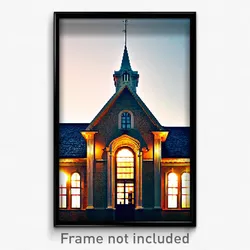 Pixel Art Poster - Grand Gable (8 Bit Psychedelic Trippy Weird Video Game Print)