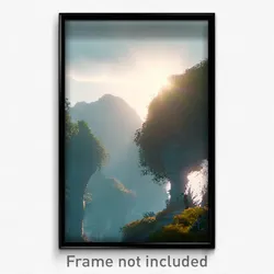 Pixel Art Poster - Alive Karst (8 Bit Psychedelic Trippy Weird Video Game Print)