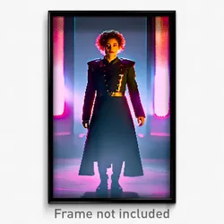 Pixel Art Poster - Spectacular Relicry (8 Bit Psychedelic Video Game Print)