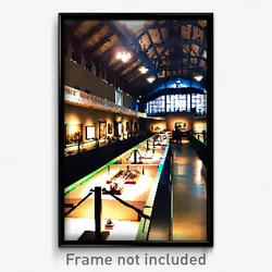 Pixel Art Poster - Strange Museum (8 Bit Psychedelic Trippy Video Game Print)
