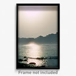 Pixel Art Poster - Damp Bay (8 Bit Psychedelic Trippy Weird Video Game Print)