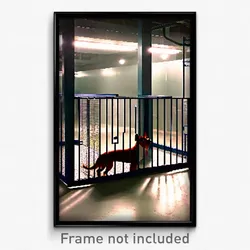 Pixel Art Poster - Ordinary Kennel (8 Bit Psychedelic Trippy Video Game Print)