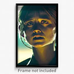 Pixel Art Poster - Murky Face (8 Bit Psychedelic Trippy Weird Video Game Print)