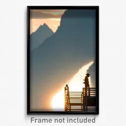 Pixel Art Poster - Beloved Lookout (8 Bit Psychedelic Trippy Video Game Print)