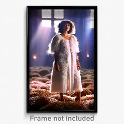 Pixel Art Poster - Fluffy Parish (8 Bit Psychedelic Trippy Video Game Print)