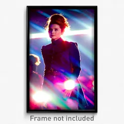 Pixel Art Poster - Rosy Firth (8 Bit Psychedelic Trippy Weird Video Game Print)
