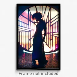 Pixel Art Poster - Imaginative Way (8 Bit Psychedelic Trippy Video Game Print)