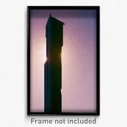 Pixel Art Poster - Vacant Notch (8 Bit Psychedelic Trippy Video Game Print)
