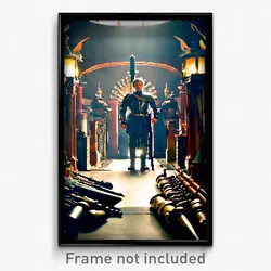 Pixel Art Poster - Valuable Armoury (8 Bit Psychedelic Trippy Video Game Print)