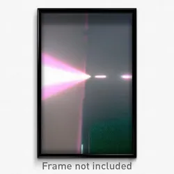 Pixel Art Poster - Distant Corner (8 Bit Psychedelic Trippy Video Game Print)