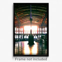 Pixel Art Poster - Enormous Brewery (8 Bit Psychedelic Trippy Video Game Print)