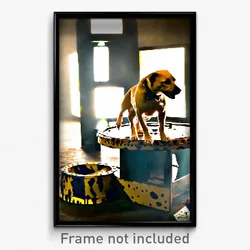 Pixel Art Poster - Spotted Pit (8 Bit Psychedelic Trippy Weird Video Game Print)