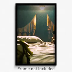 Pixel Art Poster - Drab Bedlam (8 Bit Psychedelic Trippy Weird Video Game Print)