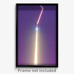 Pixel Art Poster - Clear Junction (8 Bit Psychedelic Trippy Video Game Print)