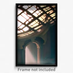 Pixel Art Poster - Insane Eaves (8 Bit Psychedelic Trippy Video Game Print)