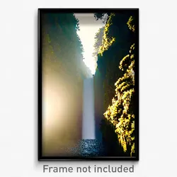 Pixel Art Poster - Unknown Gully (8 Bit Psychedelic Trippy Video Game Print)