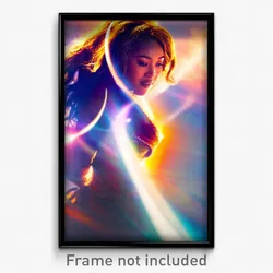 Pixel Art Poster - Blissful Vicarge (8 Bit Psychedelic Trippy Video Game Print)