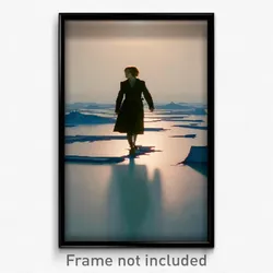 Pixel Art Poster - Small Desolation (8 Bit Psychedelic Trippy Video Game Print)