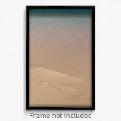 Pixel Art Poster - Nifty Sandbar (8 Bit Psychedelic Trippy Video Game Print)