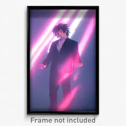 Pixel Art Poster - Deadly Kame (8 Bit Psychedelic Trippy Weird Video Game Print)