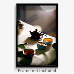 Pixel Art Poster - Narrow Tea (8 Bit Psychedelic Trippy Weird Video Game Print)
