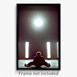 Pixel Art Poster - Gargantuan Gambit (8 Bit Psychedelic Trippy Video Game Print)