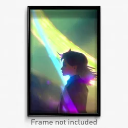 Pixel Art Poster - Noteworthy Ego Exploration (8 Bit Video Game Print)