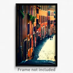 Pixel Art Poster - Shady Rome (8 Bit Psychedelic Trippy Weird Video Game Print)