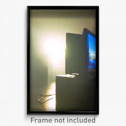 Pixel Art Poster - Thick Television (8 Bit Psychedelic Trippy Video Game Print)