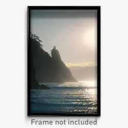 Pixel Art Poster - Wicked Coast (8 Bit Psychedelic Trippy Video Game Print)