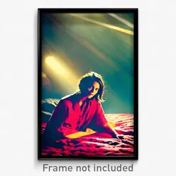 Pixel Art Poster - Musty Bedlam (8 Bit Psychedelic Trippy Video Game Print)