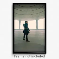 Pixel Art Poster - Round Expanse (8 Bit Psychedelic Trippy Video Game Print)