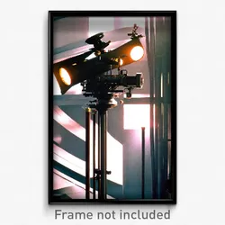Pixel Art Poster - Immaculate Laboratory (8 Bit Psychedelic Video Game Print)