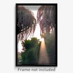 Pixel Art Poster - Drab Bush (8 Bit Psychedelic Trippy Weird Video Game Print)