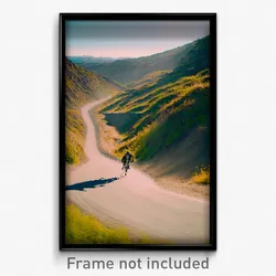 Pixel Art Poster - Meager Switchback (8 Bit Psychedelic Trippy Video Game Print)