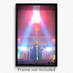 Pixel Art Poster - Valuable Parish (8 Bit Psychedelic Trippy Video Game Print)