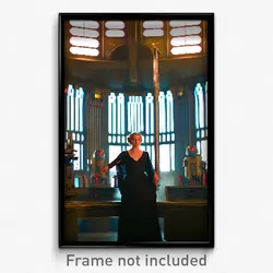 Pixel Art Poster - Old Fashioned Empire (8 Bit Psychedelic Video Game Print)