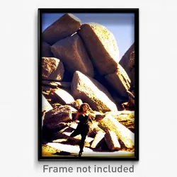 Pixel Art Poster - Glamorous Megalith (8 Bit Psychedelic Video Game Print)