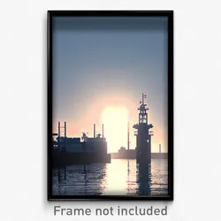 Pixel Art Poster - Flat Port (8 Bit Psychedelic Trippy Weird Video Game Print)