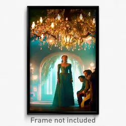 Pixel Art Poster - Enchanted Mere (8 Bit Psychedelic Trippy Video Game Print)