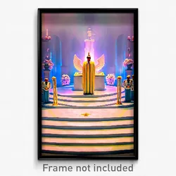 Pixel Art Poster - Major Dais (8 Bit Psychedelic Trippy Weird Video Game Print)