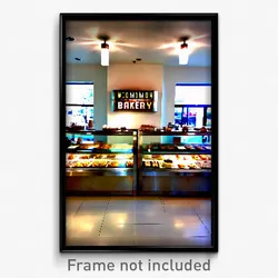 Pixel Art Poster - Uncommon Bakery (8 Bit Psychedelic Trippy Video Game Print)