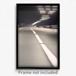 Pixel Art Poster - Empty Pass (8 Bit Psychedelic Trippy Weird Video Game Print)