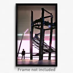 Pixel Art Poster - Insane Stand (8 Bit Psychedelic Trippy Video Game Print)