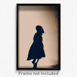 Pixel Art Poster - Uneven Shadow (8 Bit Psychedelic Trippy Video Game Print)