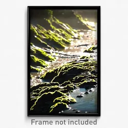 Pixel Art Poster - Aged Runoff (8 Bit Psychedelic Trippy Weird Video Game Print)