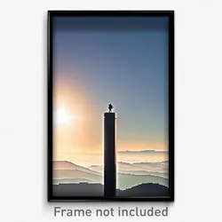 Pixel Art Poster - Neat Summit (8 Bit Psychedelic Trippy Weird Video Game Print)